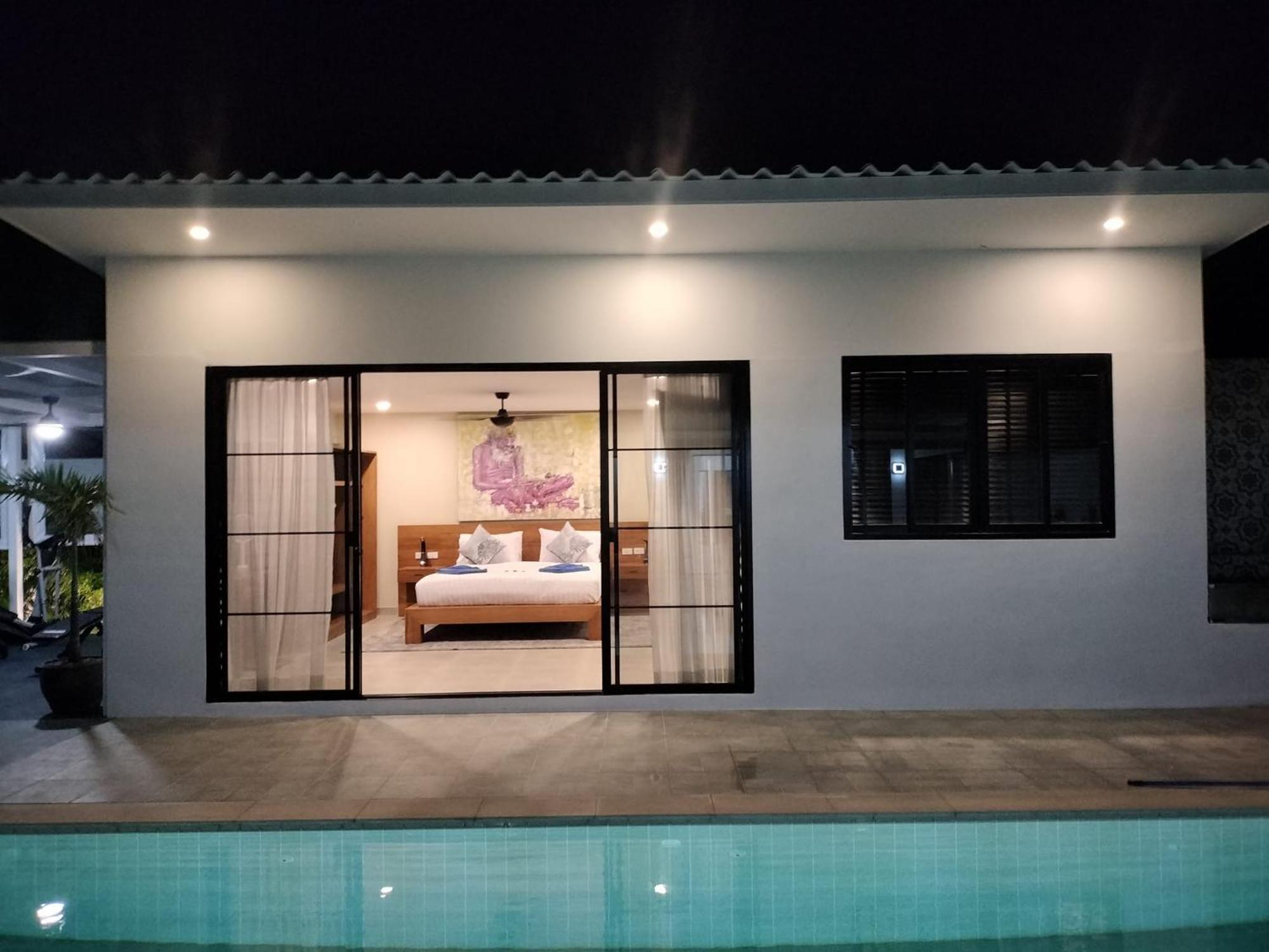 Beautiful Private 3 Bedroom Villa With Pool And Gym Rawai Bagian luar foto